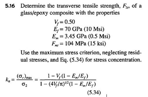 transverse tensile strength calculator